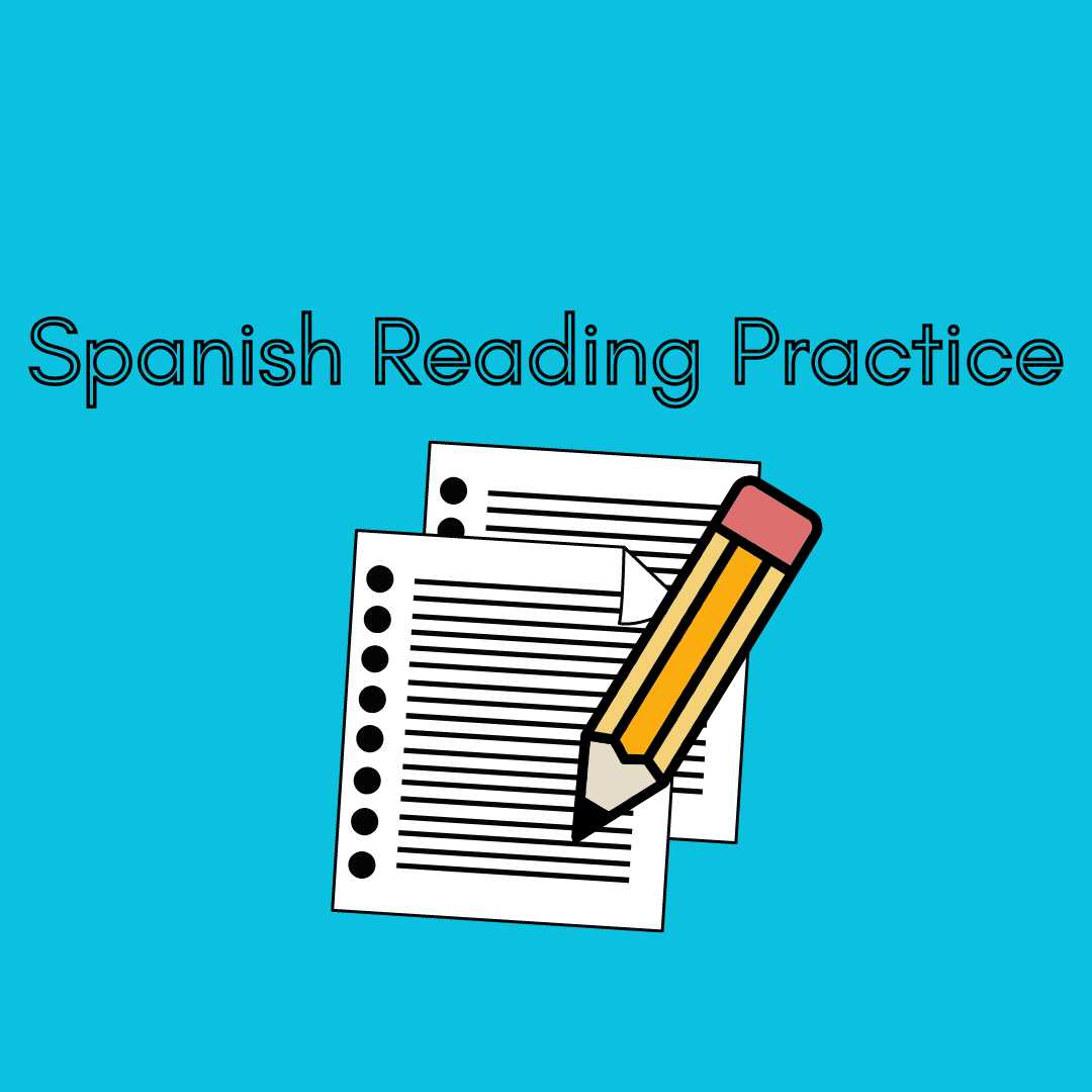 Spanish Reading Comprehension