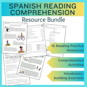 Spanish Reading Comprehension: Bundle
