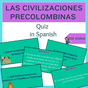 Precolumbian civilizations quiz game cover